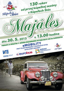 Majales Kúpele Štós 2013